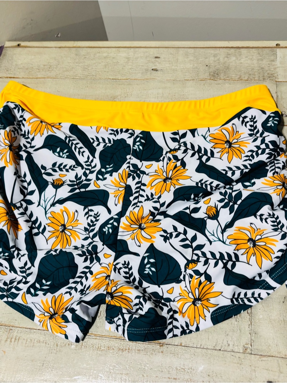 NWOT❤️Sunflower Garden High Waisted 2 pc Bathing Suit- Sz 18 - Picture 3 of 7